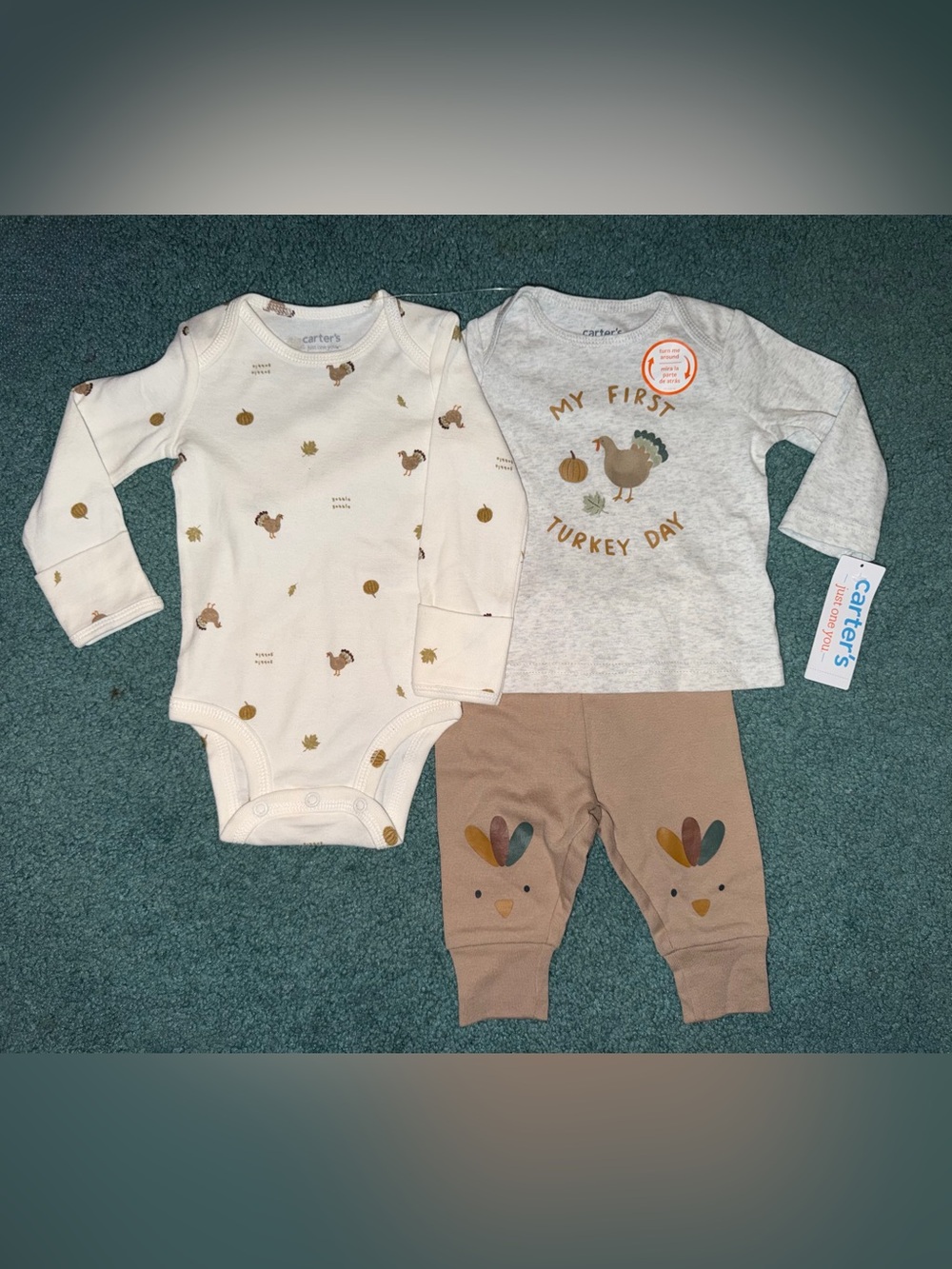 Carter's Thanksgiving Outfit! 🦃
